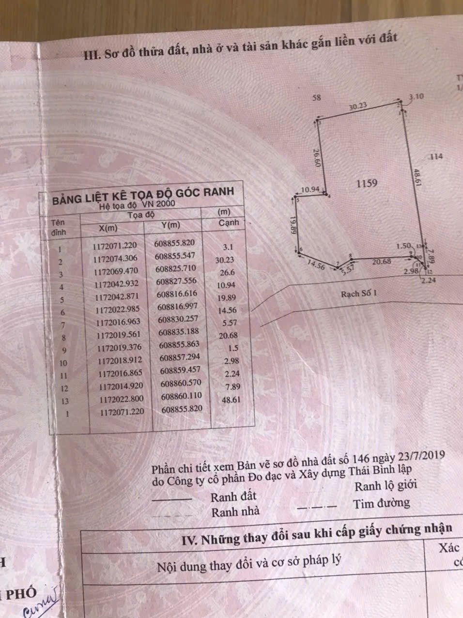 Bán đất 1887m² ngang 40m giá 2.45 tỷ tại Xã Hiệp Phước