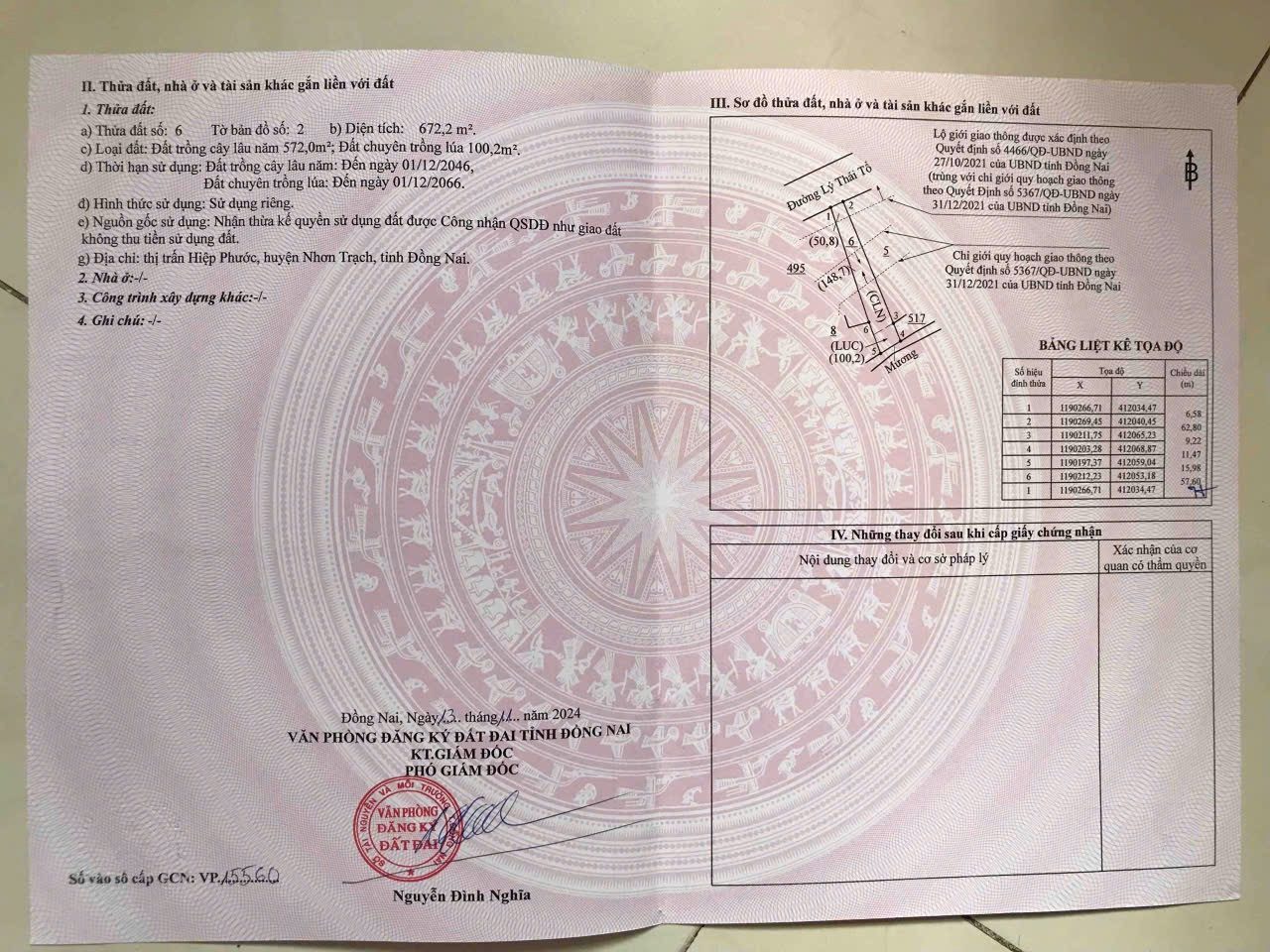 Cần bán lô đất đối diện dự dán tây hồ long thành