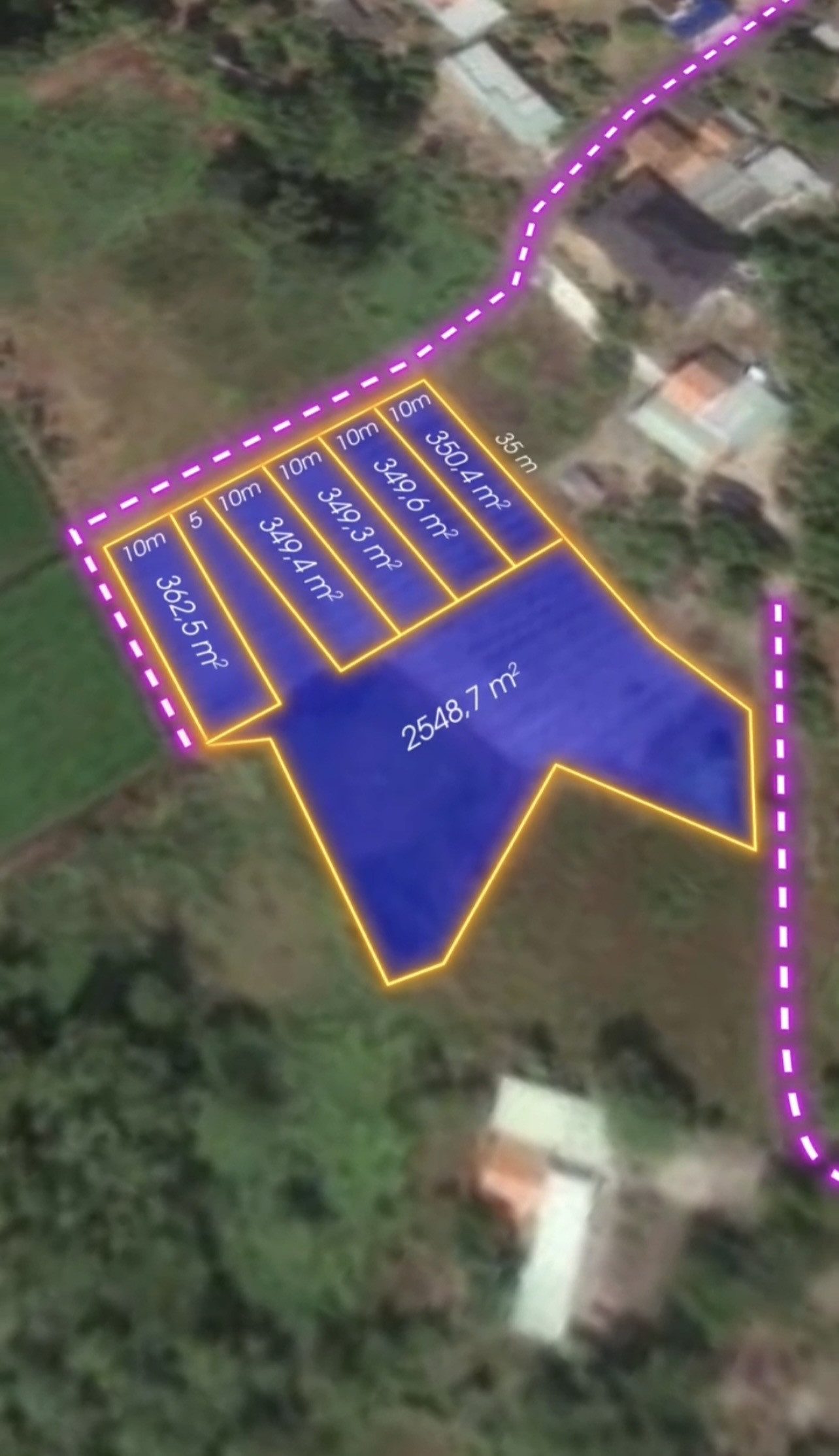 Bán Đất 4300m² thổ cư 500m² giá 25 tỷ tại Xã Hồ Tràm TP. Hồ Chí Minh