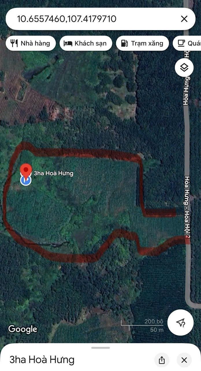 Bán 3ha đất Hòa Hưng _ Hòa Hội 
Xuyên Mộc giá rẻ
