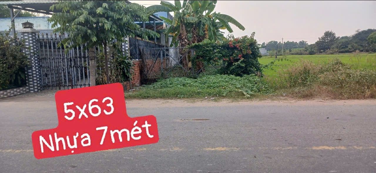 Bán đất 166.8m² có sẵn 166m² thổ cư ngang 5m giá 2.15 tỷ tại Xã Hòa Khánh
