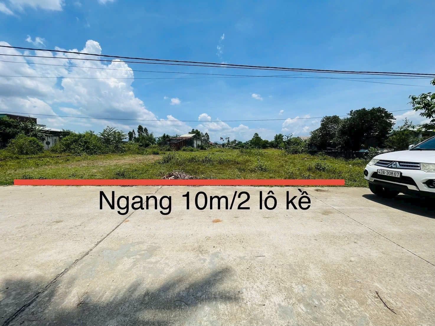 Bán 2 lô liền kề - ngang hơn 10m5 - nằm ngay trục chính giao thẳng Quốc lộ 14B, chỉ 1tỷ1x/lô