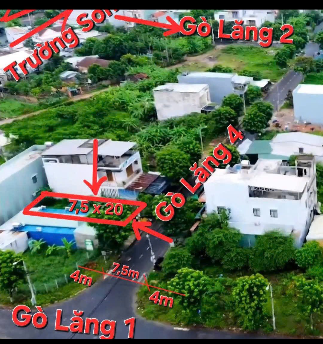 📌📌📌LÀM VIỆC TRỰC TIẾP GIÁ TỐT !!! Bán đất Gò Lăng 4, xã Hòa Nhơn