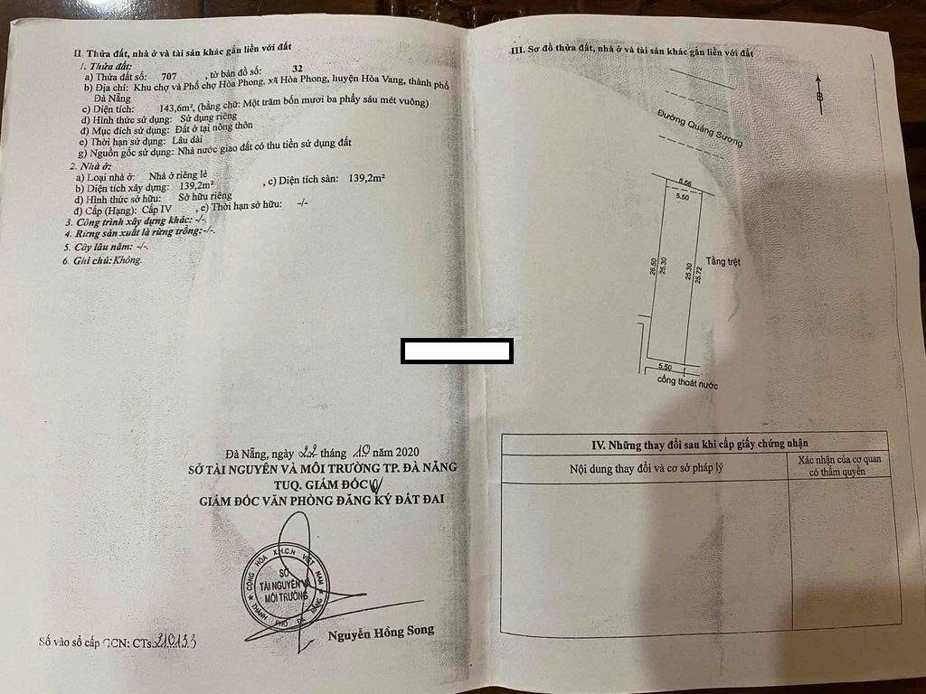 📌📌📌LÀM VIỆC TRỰC TIẾP GIÁ TỐT !!! Bán đất Quảng Xương, xã Hòa Phong