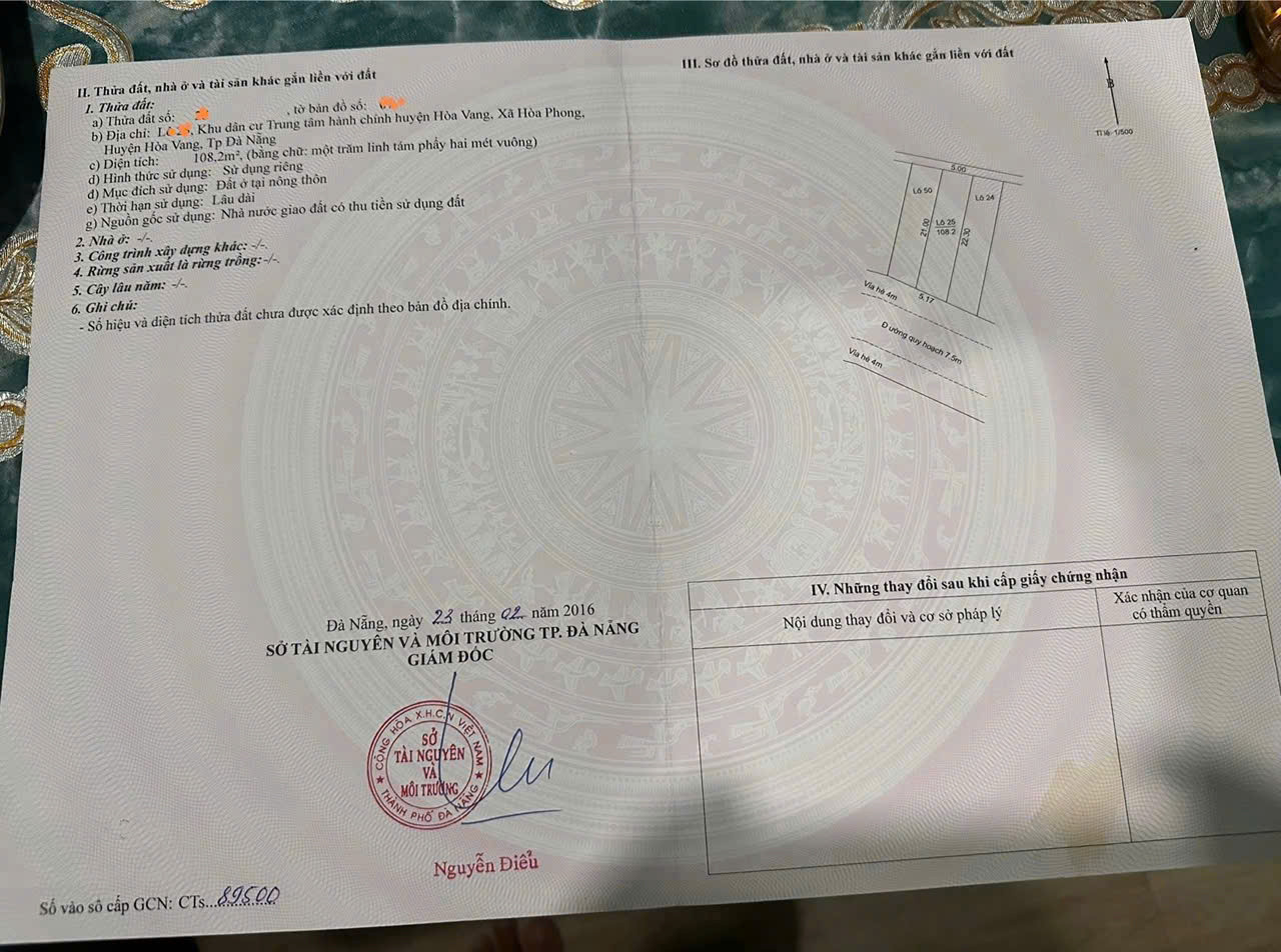 Đất TĐC Phố Túy Loan 📌📌📌LÀM VIỆC TRỰC TIẾP GIÁ TỐT