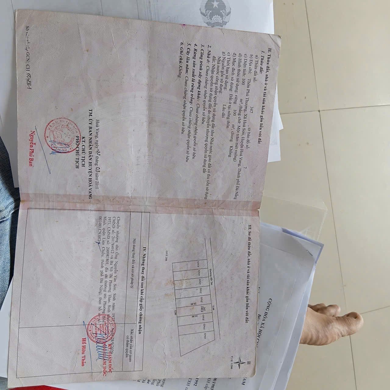 Cần bán Đất Xã Hòa Sơn 📌📌📌LÀM VIỆC TRỰC TIẾP GIÁ TỐT !!!