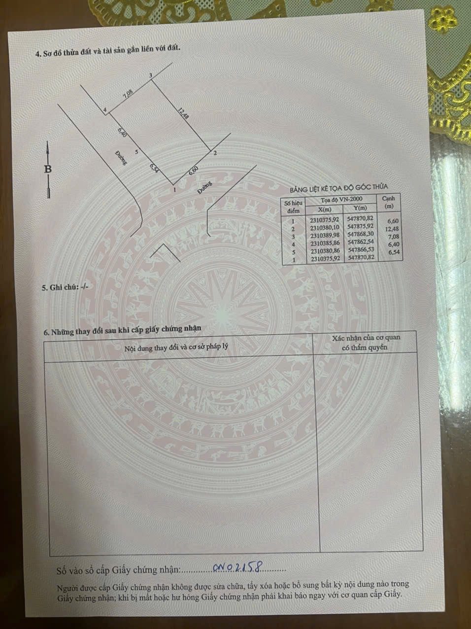 Bán đất 82,1m² có sẵn 82m² thổ cư ngang 6m giá 3.16 tỷ tại Xã Hoàn Long