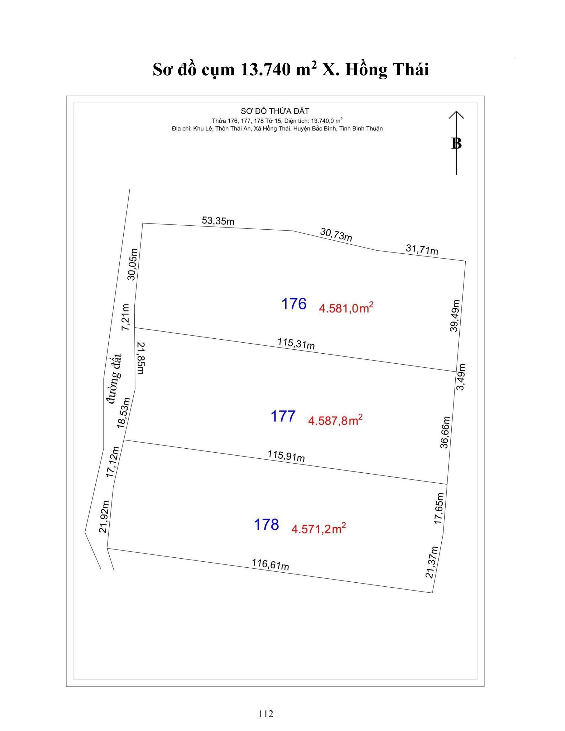 16. Cụm 13.740 m2 X. Hồng Thái
Vị trí đất : Link
 THÔNG TIN LÔ ĐẤT
● Hướng: Tây.
● Pháp lý: Sổ hồng riêng.