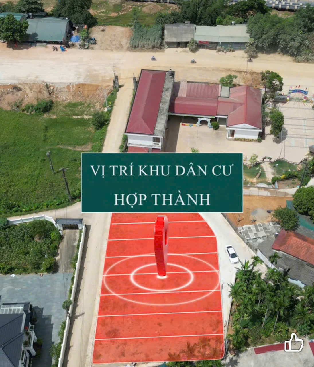 Bán nhanh đất 110m², 2 mặt tiền đẹp, trung tâm Hợp Thành, Hòa Bình – chỉ 650tr