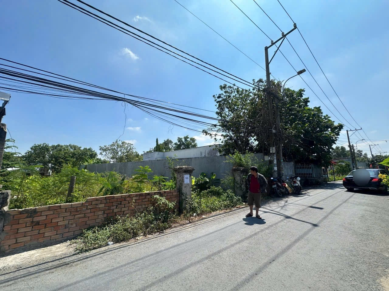 Bán đất 423m² có sẵn 150m² thổ cư ngang 11m giá 6 tỷ tại Xã Hưng Long