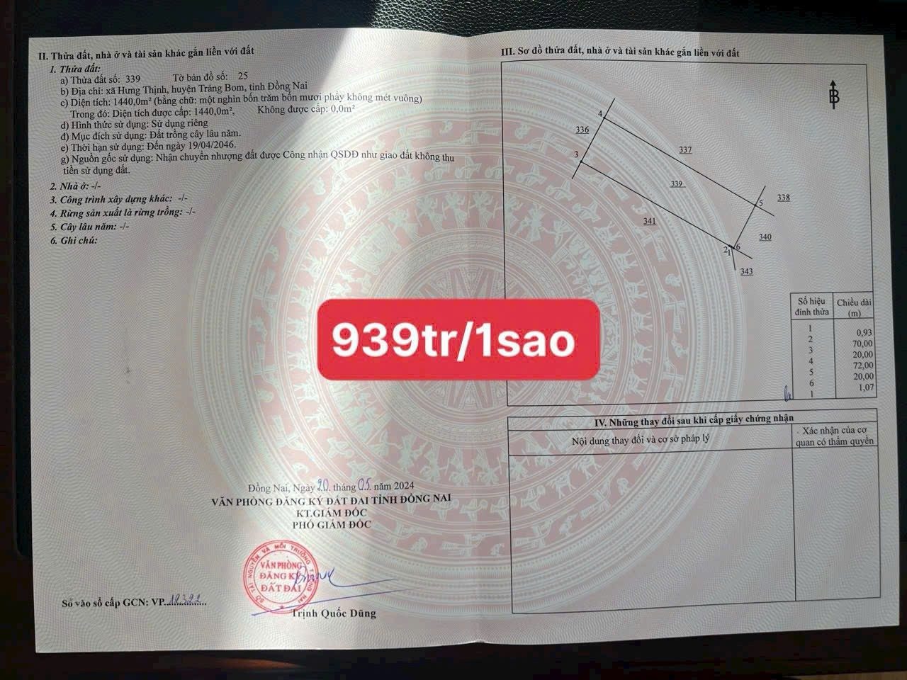 Nhà Đất Hưng Thịnh Trảng Bom Đồng Nai