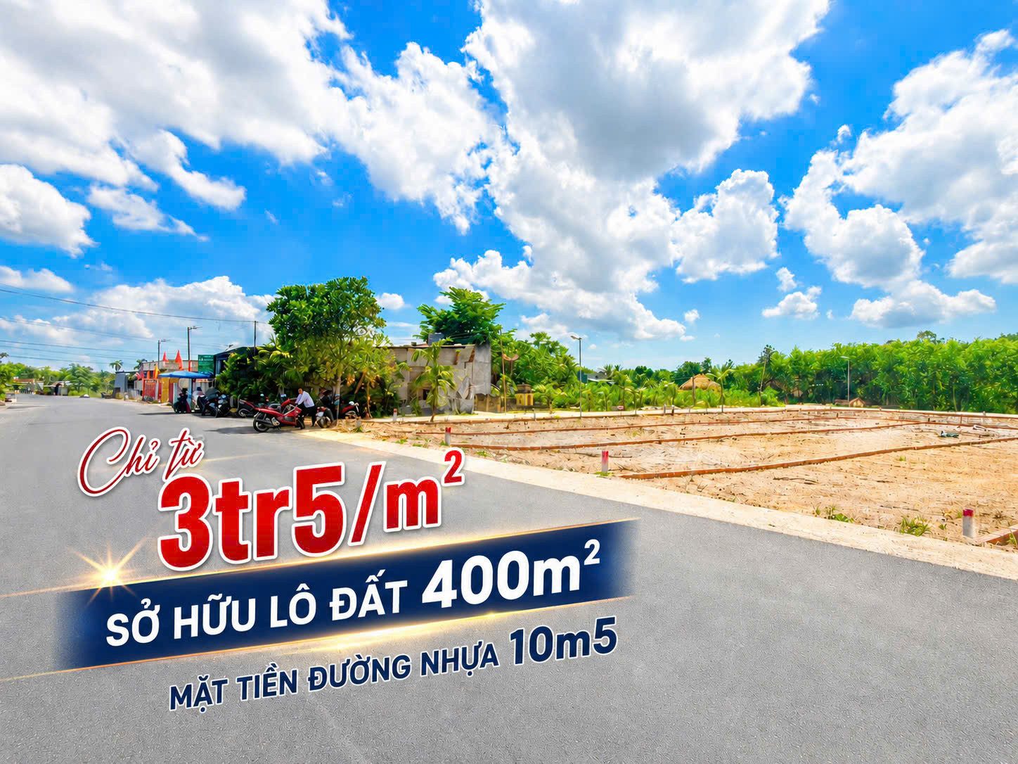 🔥 CHỈ 1TY090 SỞ HỮU ĐẤT MẶT TIỀN ĐƯỜNG NHỰA 10M5 - GẦN TRƯỜNG THPT NGUYỄN VĂN CỪ 🔥