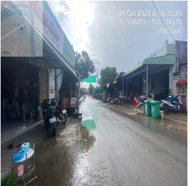 BÁN NHÀ 2 mặt hẻm, xã Khánh An, An phú, An Giang