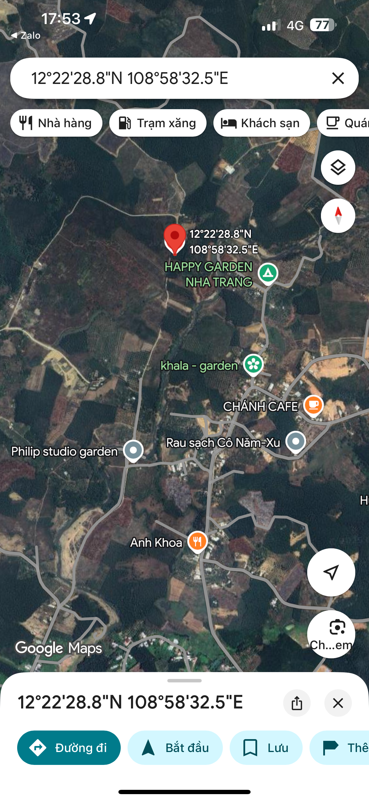 Đất trồng cây lâu năm.Diện tích 1293,8m