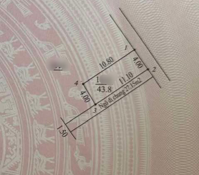 Lô góc 44m2 Kim Chung Ô tô đỗ chỉ nhỉnh 4 tỷ xíu