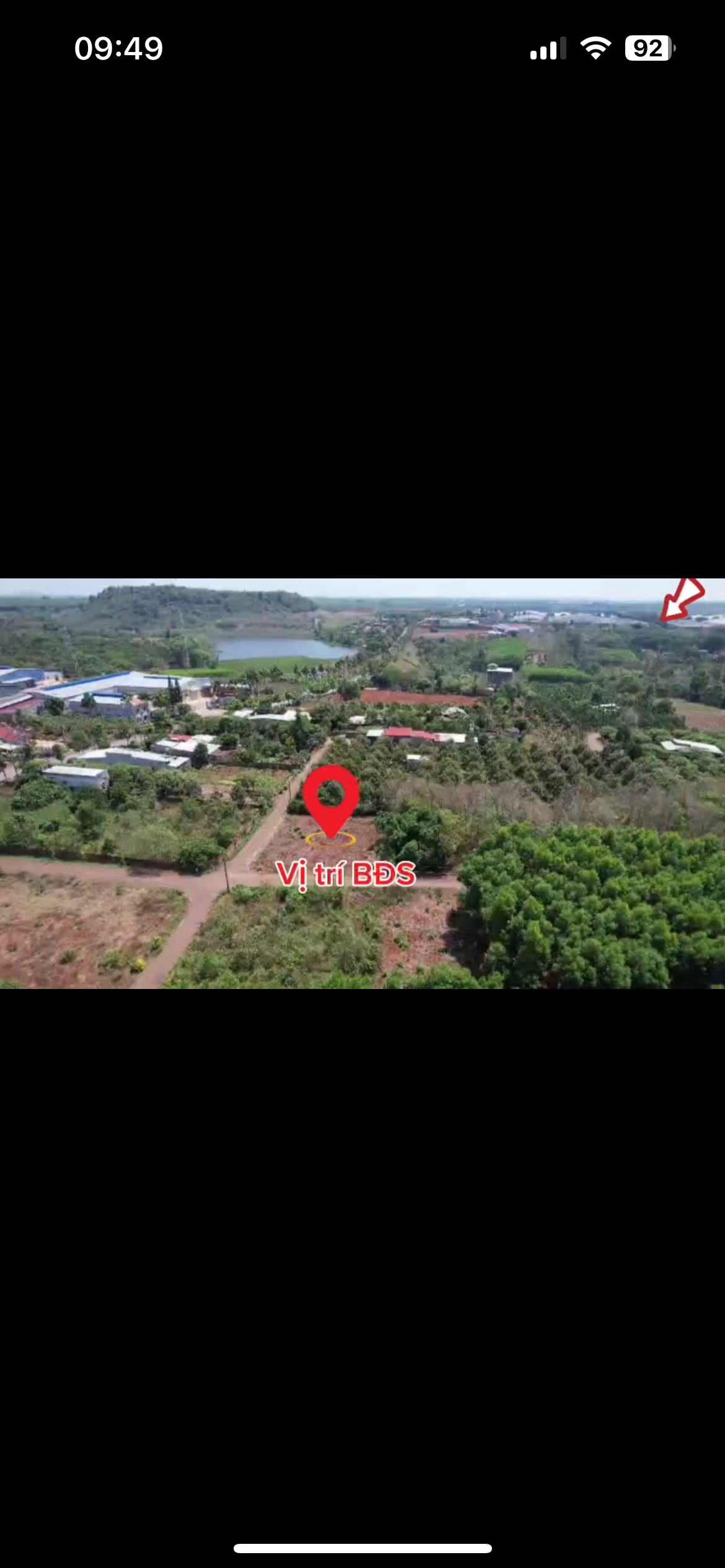 Bán đất 208,1m² ngang 8m giá 1.1 tỷ Xã Kim Long Châu Đức