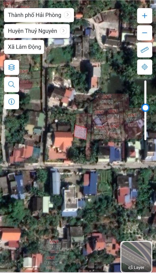 Bán đất 69.5m² 1.28 tỷ tại Xã Lâm Động Huyện Thuỷ Nguyên. cách 30m ra đường liên thôn. liên hệ 0362558882