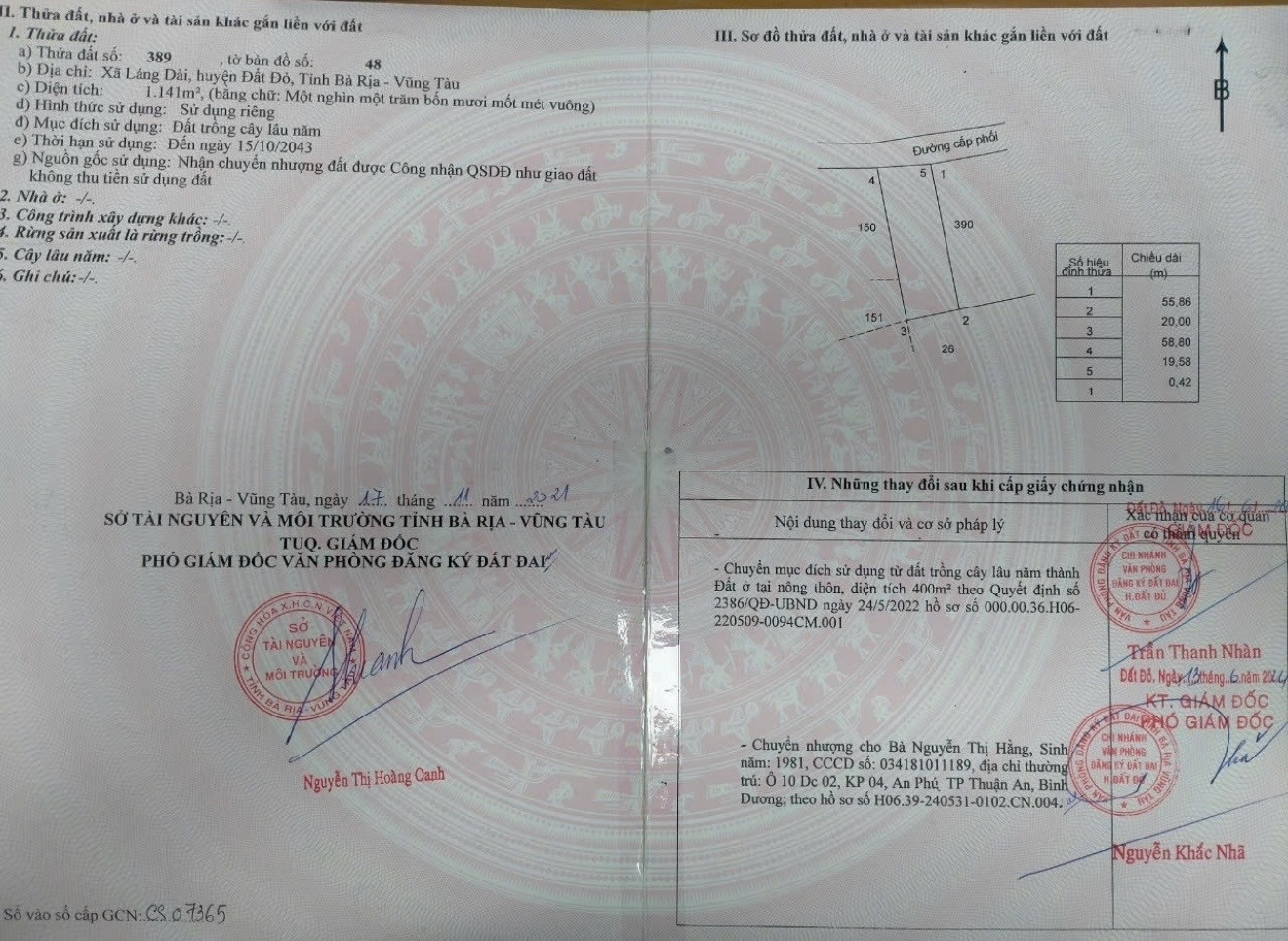 Bán đất mặt tiền đường nhựa gần biển