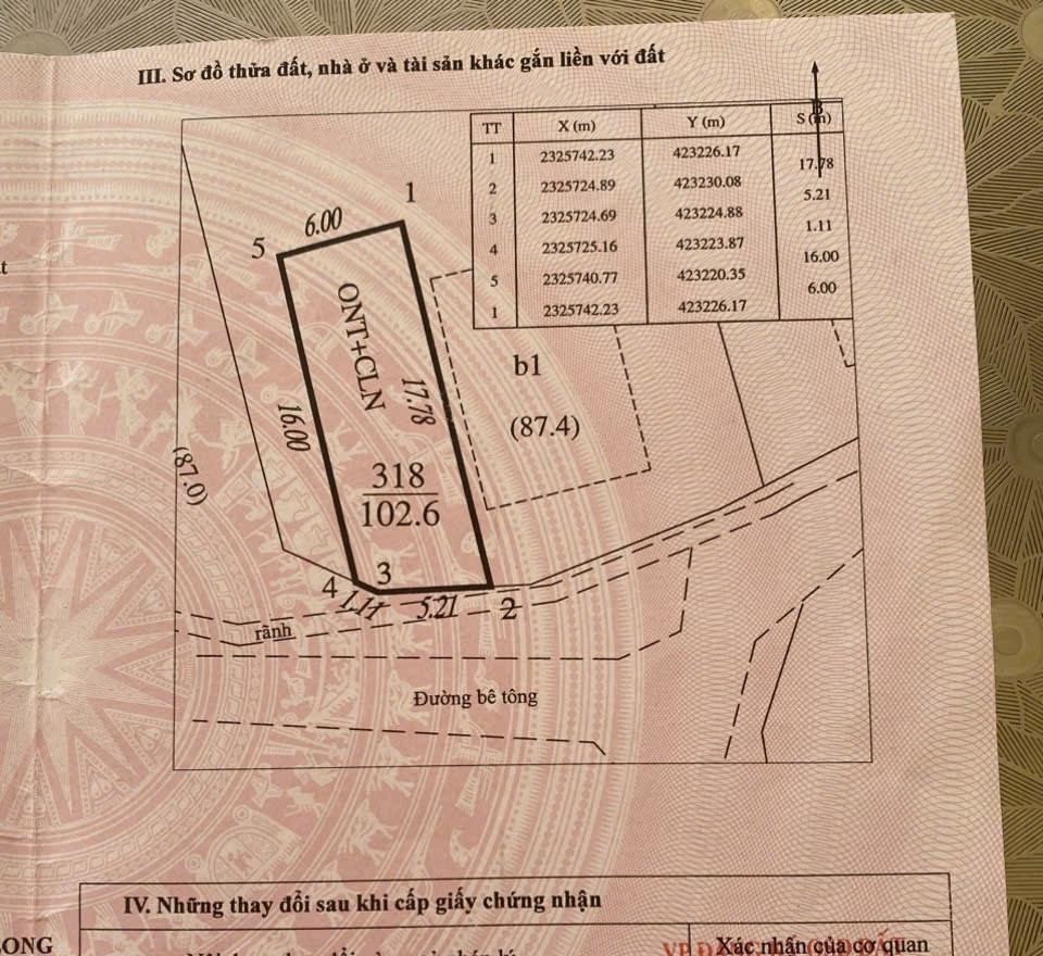 BÁN ĐẤT XÃ LÊ LỢI,HOÀNH BỒ,QUẢNG NINH