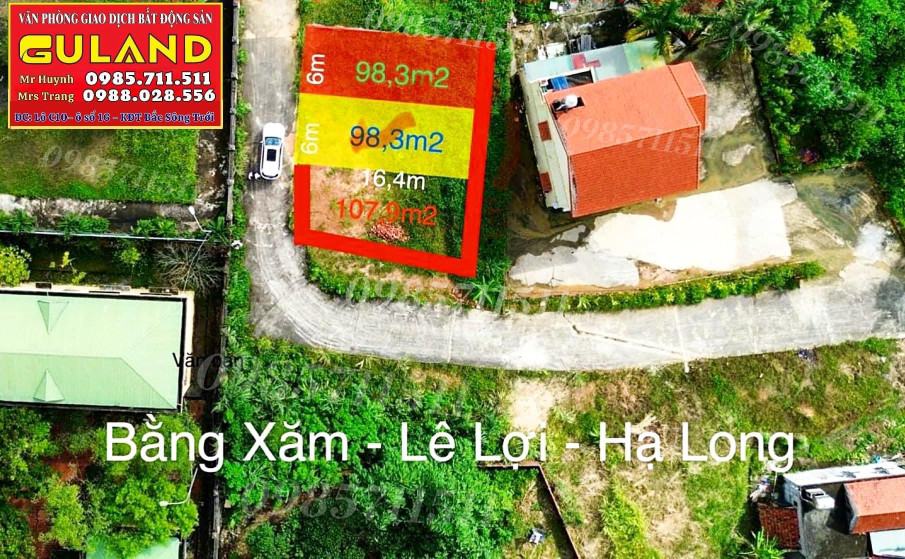BÁN ĐẤT SAU TRƯỜNG CẤP 2 LÊ LỢI - HOÀNH BỒ - QUẢNG NINH