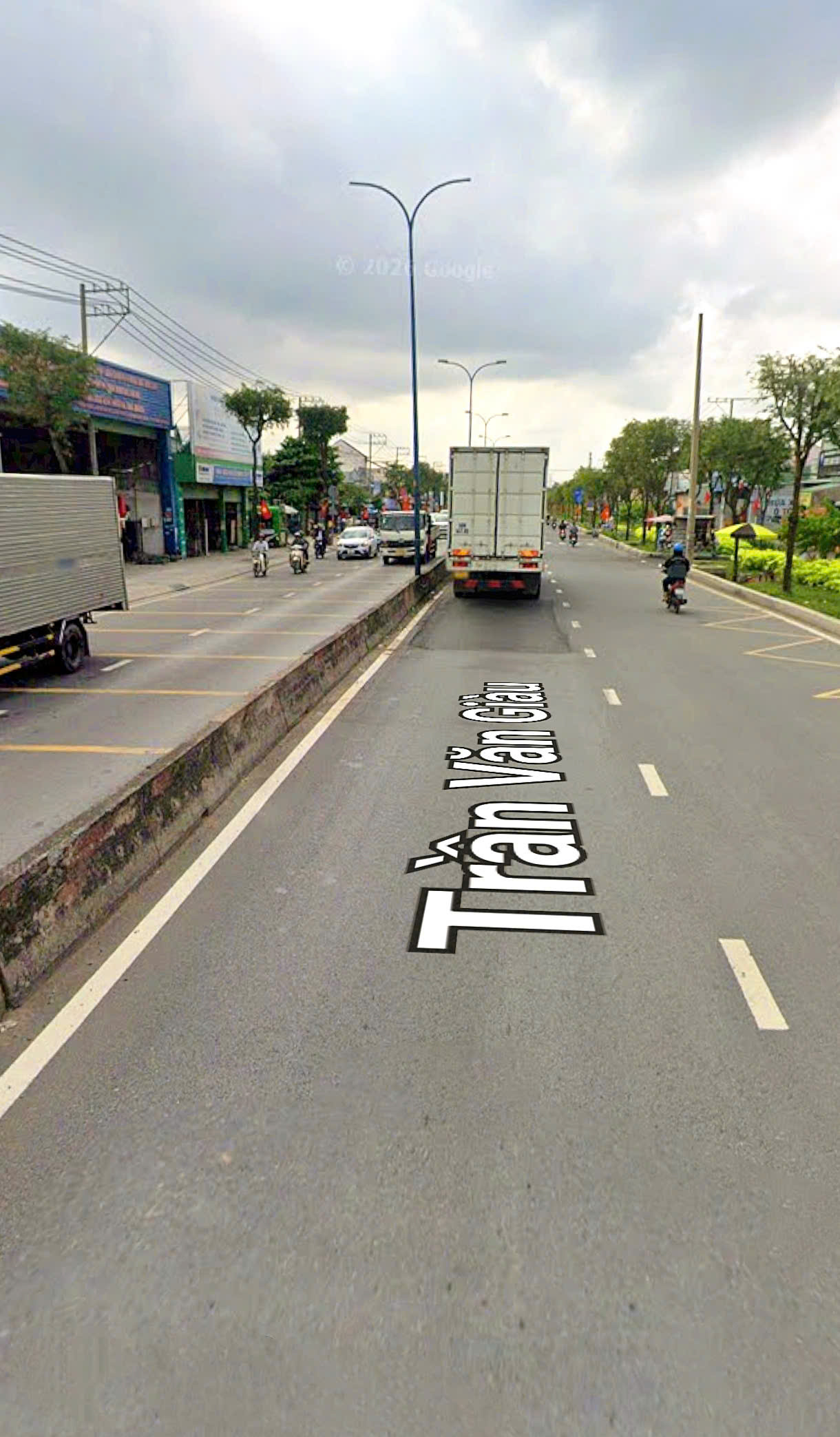 CẦN BÁN 357M2 6,7X40 NHÀ CẤP 4 MT ĐƯỜNG TRẦN VĂN GIÀU