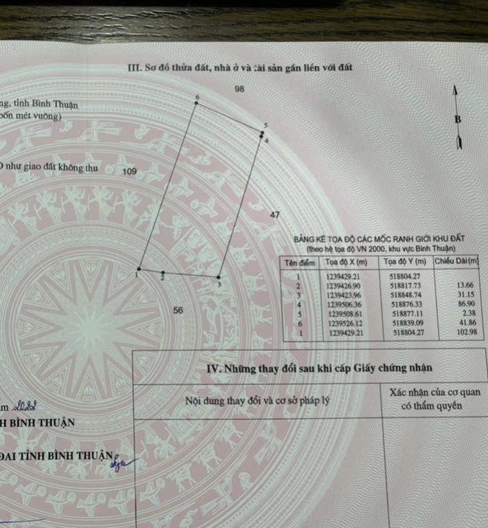 Bán đất 4118m² ngang 42m giá 1.2 tỷ tại Xã Liên Hương