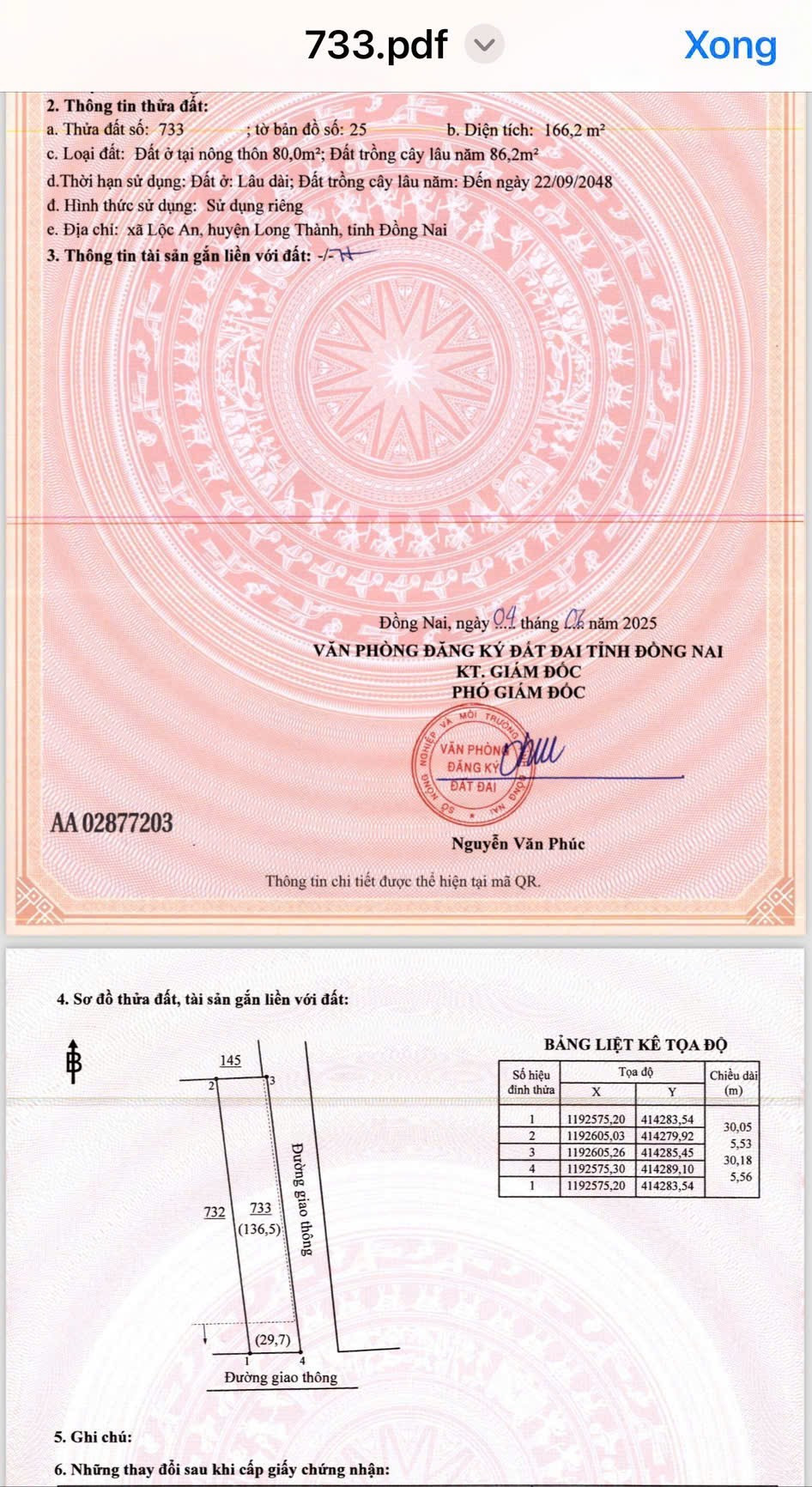 Bán đất mặt tiền đường. Vị trí đẹp