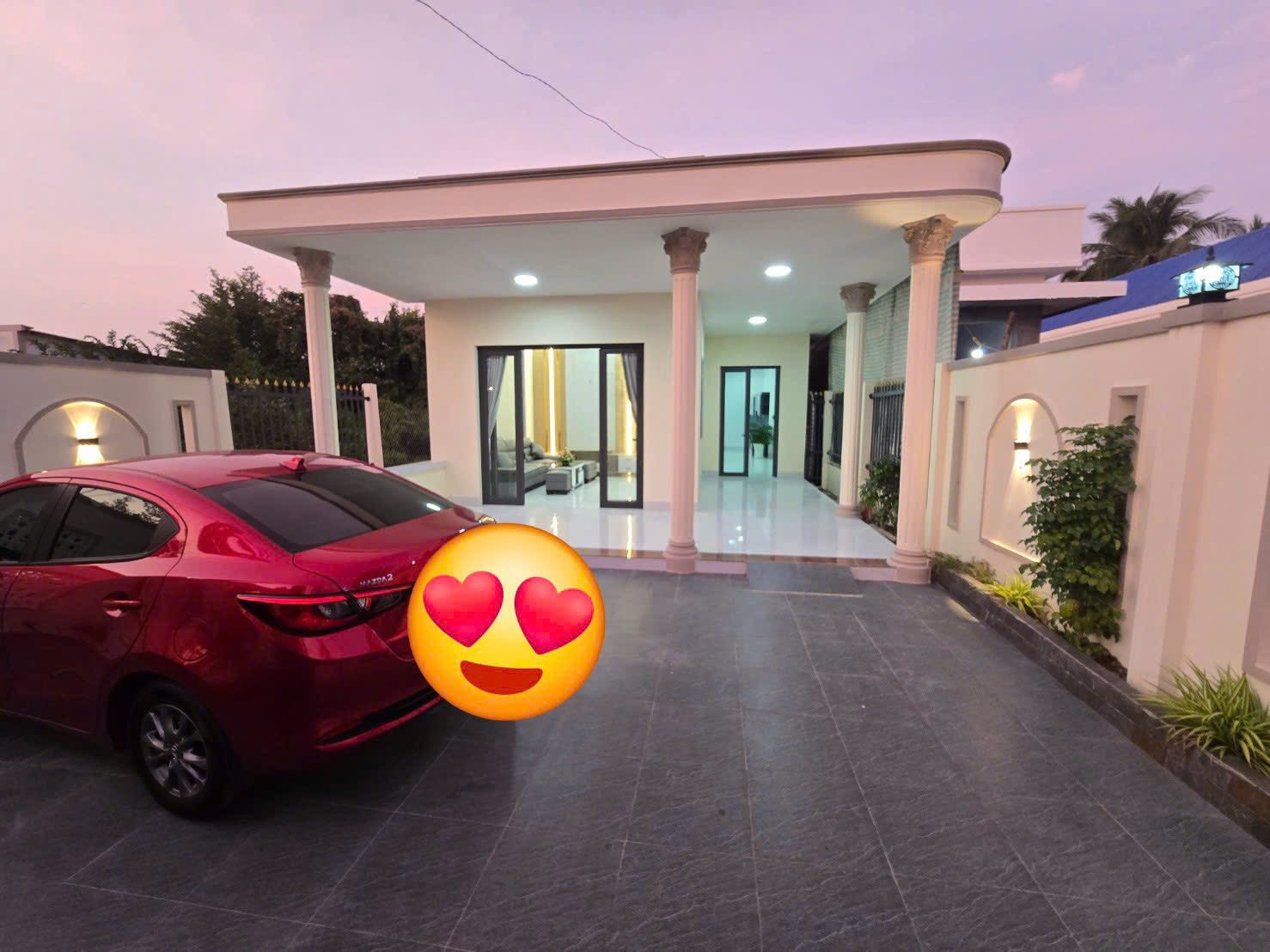 Chính chủ cần bán gấp căn nhà vườn mới xây 210m2 ở Lộc Hưng- Trảng Bàng Sổ hồng riêng  giá 1 tỉ ( còn thương lượng )