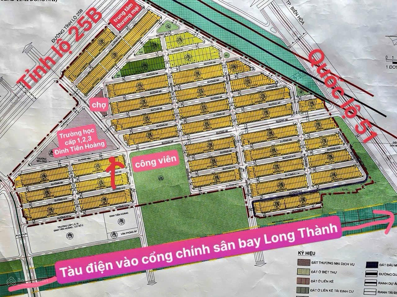 Một nền duy nhất trục chính 22m  KDC An Thuận , dối diện SB Long Thành 105m2 giá ra gấp