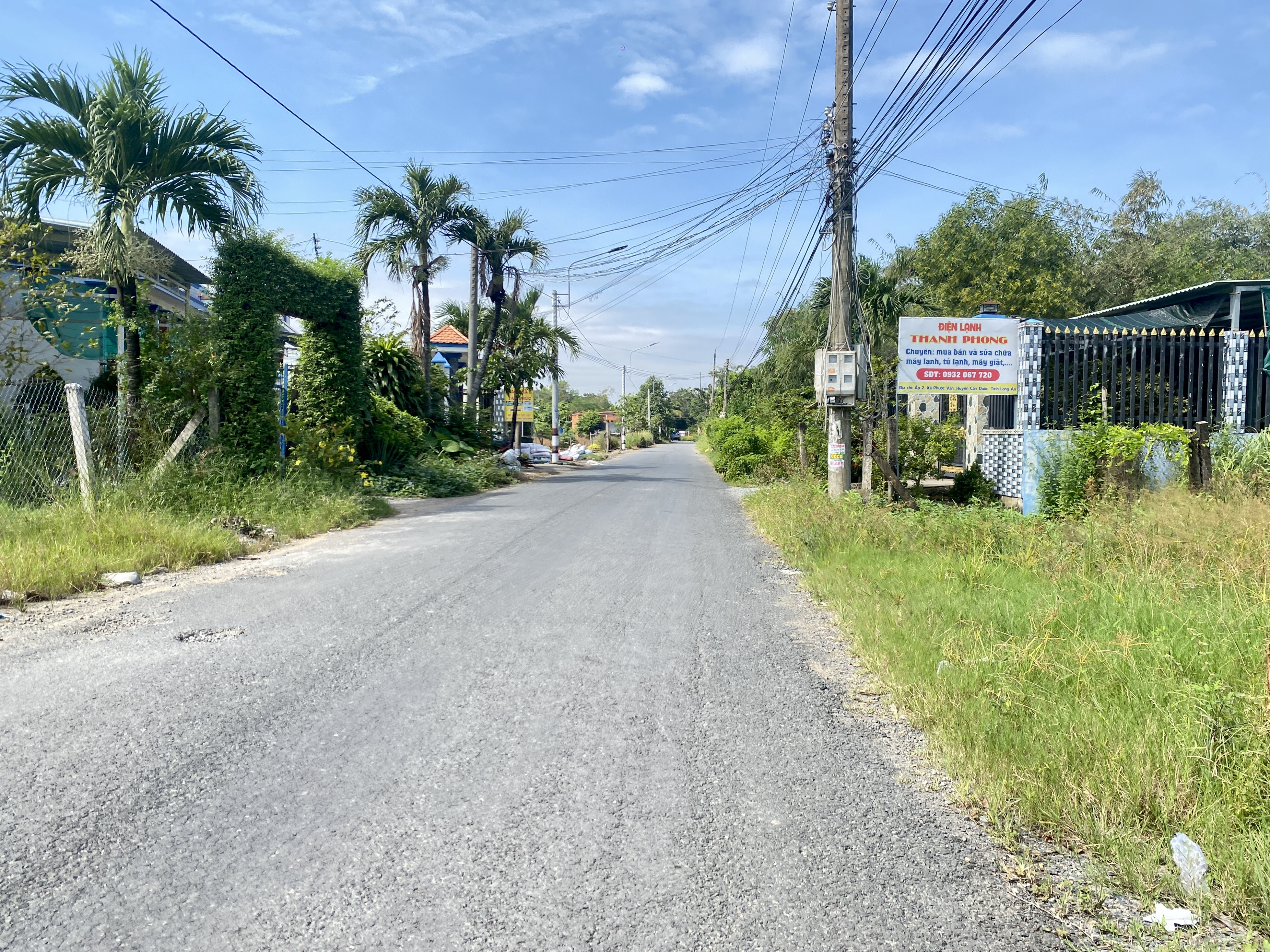 Bán đất 468m² full thổ cư ngang 6m giá 2.4 tỷ tại Xã Long Cang