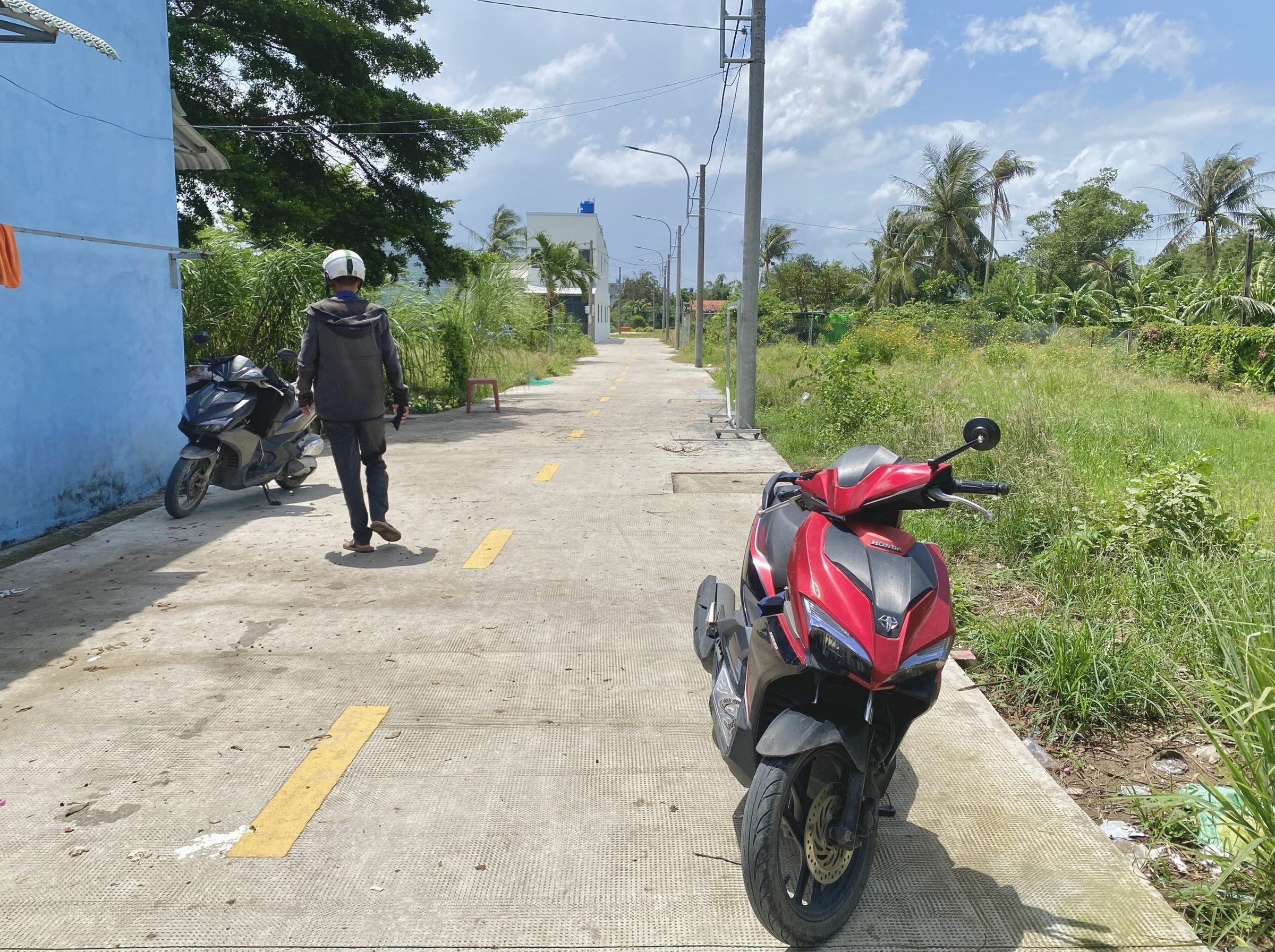 Bán đất 72m² full thổ cư ngang 4.5m giá 830 triệu tại Xã Long Cang