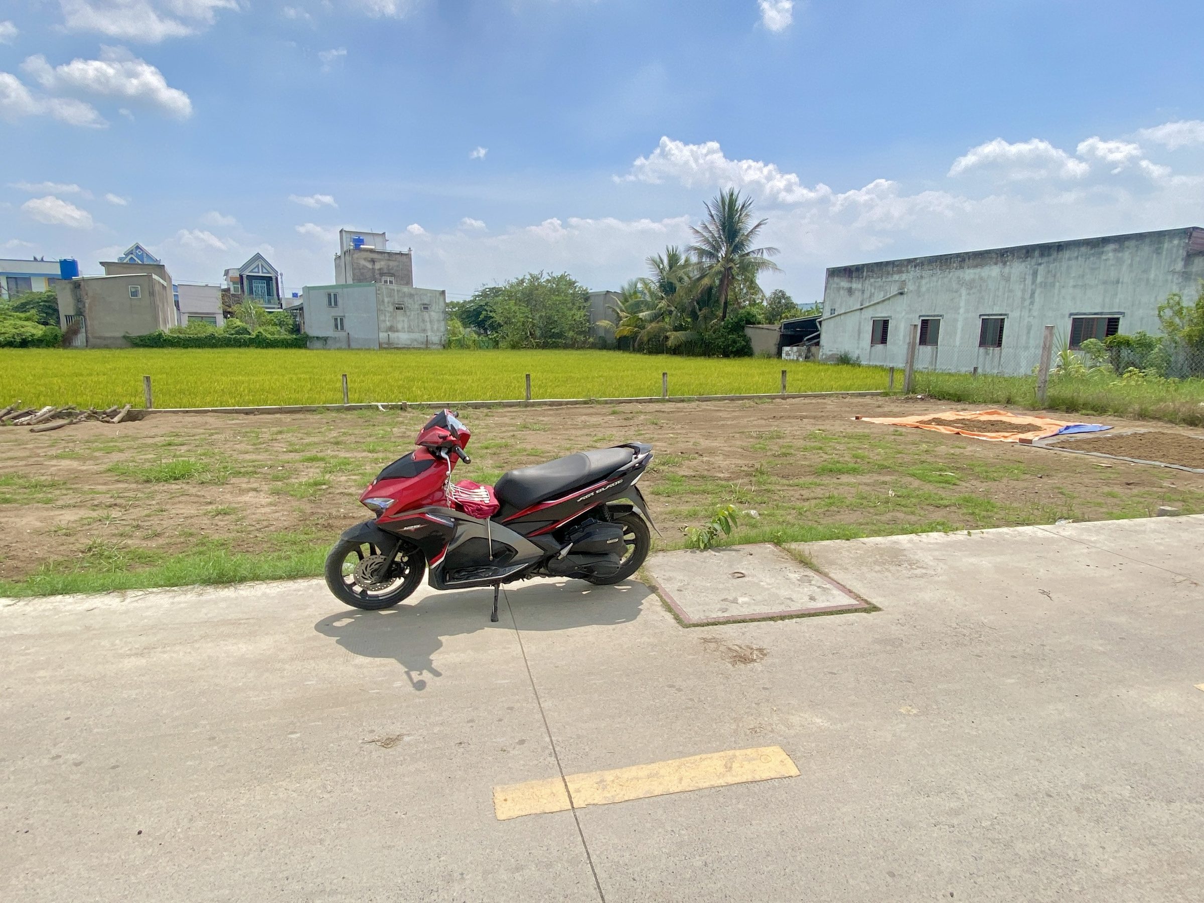 Bán đất 76m² full thổ cư ngang 5m giá 830 triệu tại Xã Long Cang