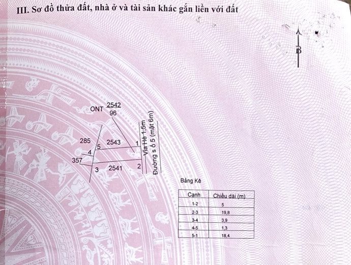 Bán đất 96m² full thổ cư ngang 5m giá 1.57 tỷ tại Xã Long Định Huyện Cần Đước