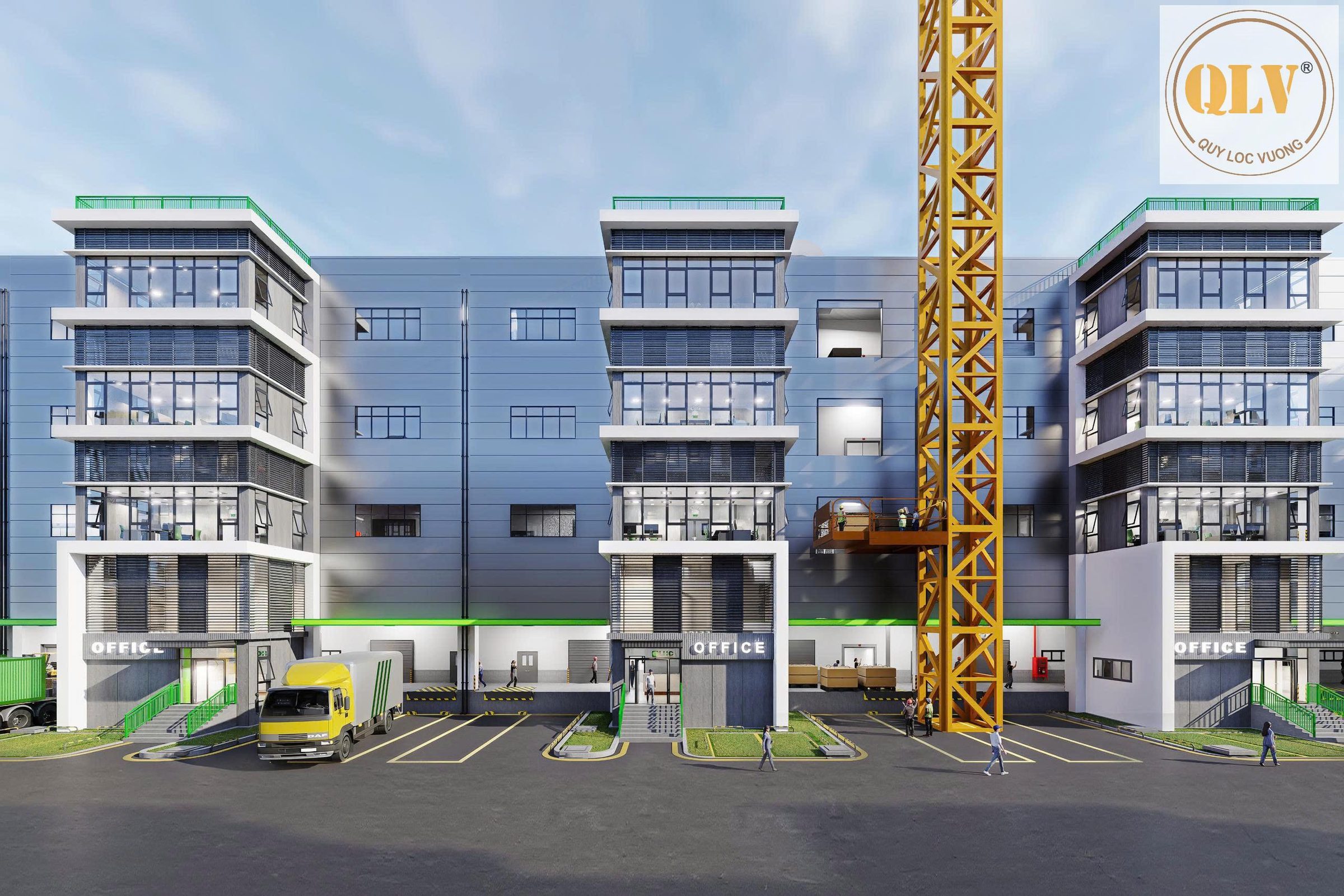 CHO THUÊ NHÀ XƯỞNG NHIỀU TẦNG – KCN LONG HẬU, LONG AN – 7.000m²