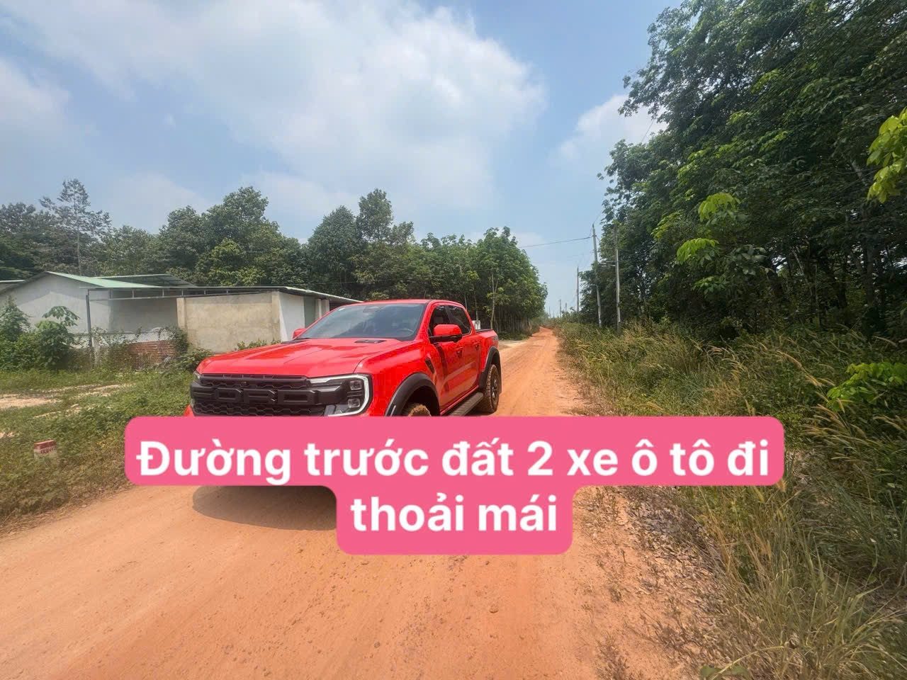 Bán đất 150m² có sẵn 100m² thổ cư ngang 5m giá 349 triệu tại Xã Long Hòa