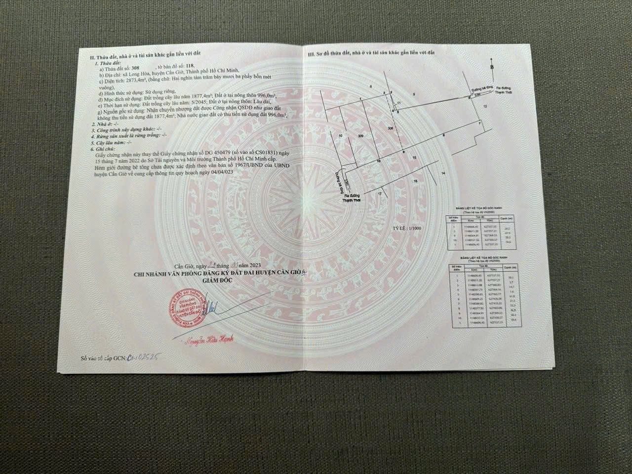 Bán nhanh đất gần chợ Hàng Dương