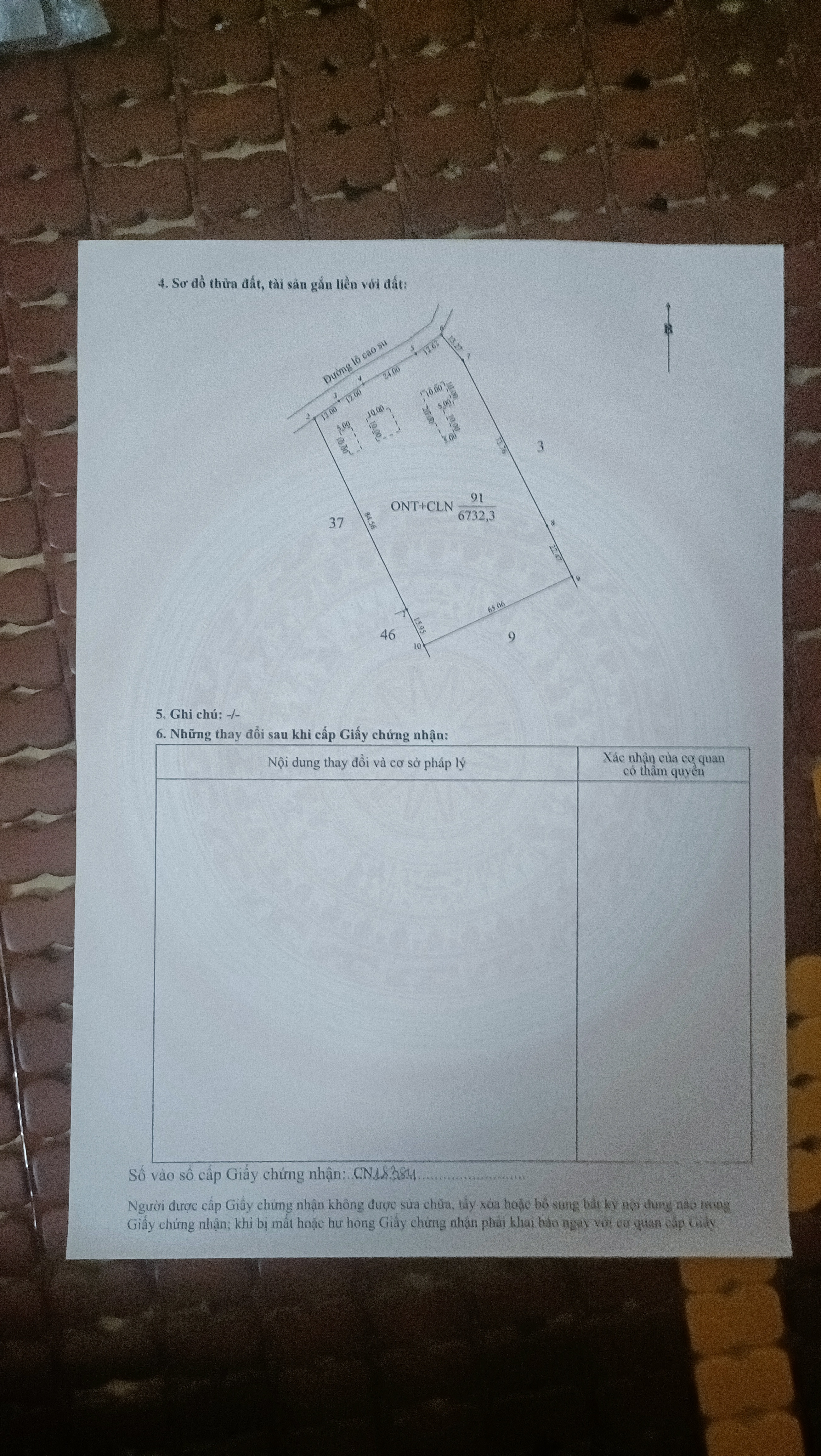 Bán nguyên lô tổng diện tích 6723m2