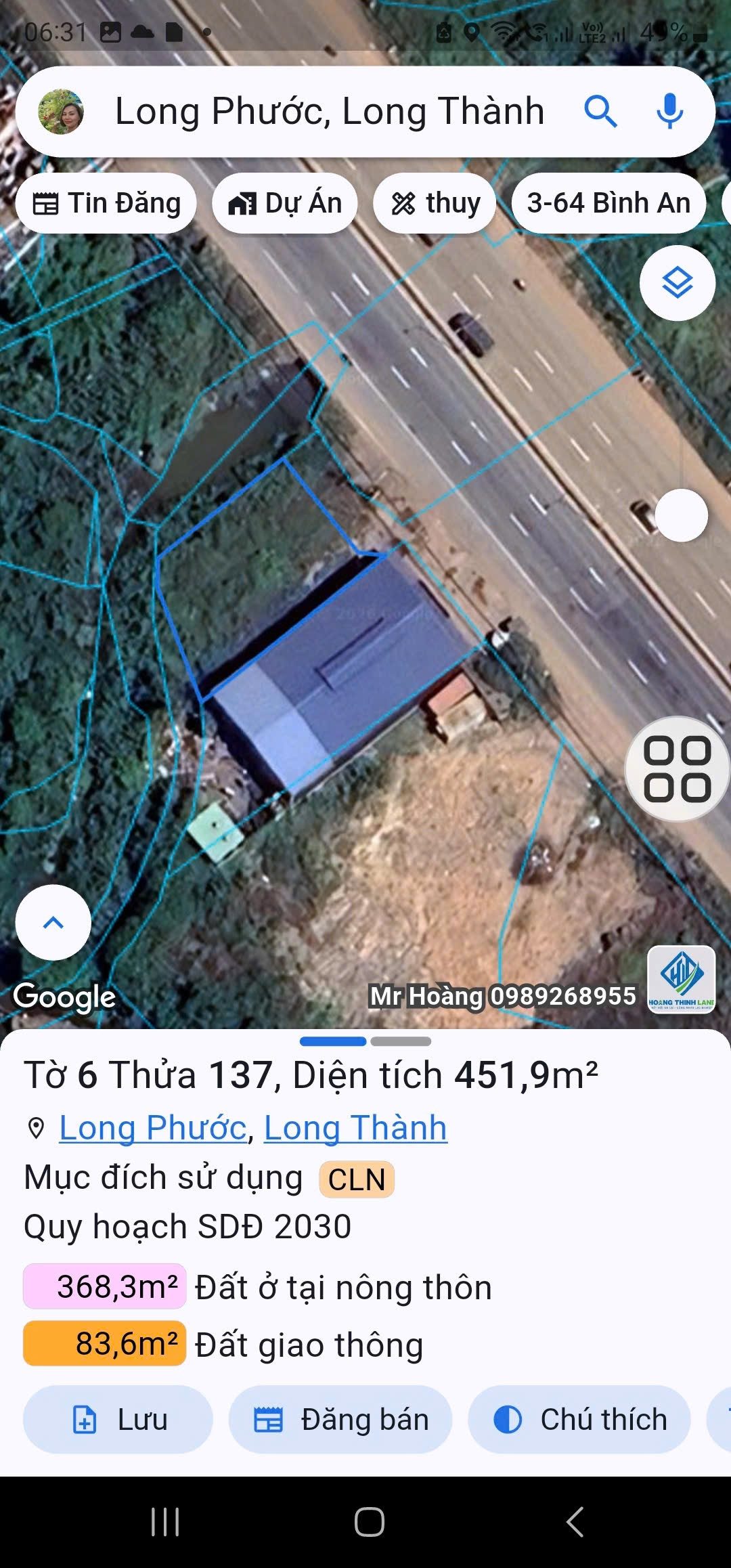 MẶT TIỀN QL 51 NGAY VÒNG XOAY T1
