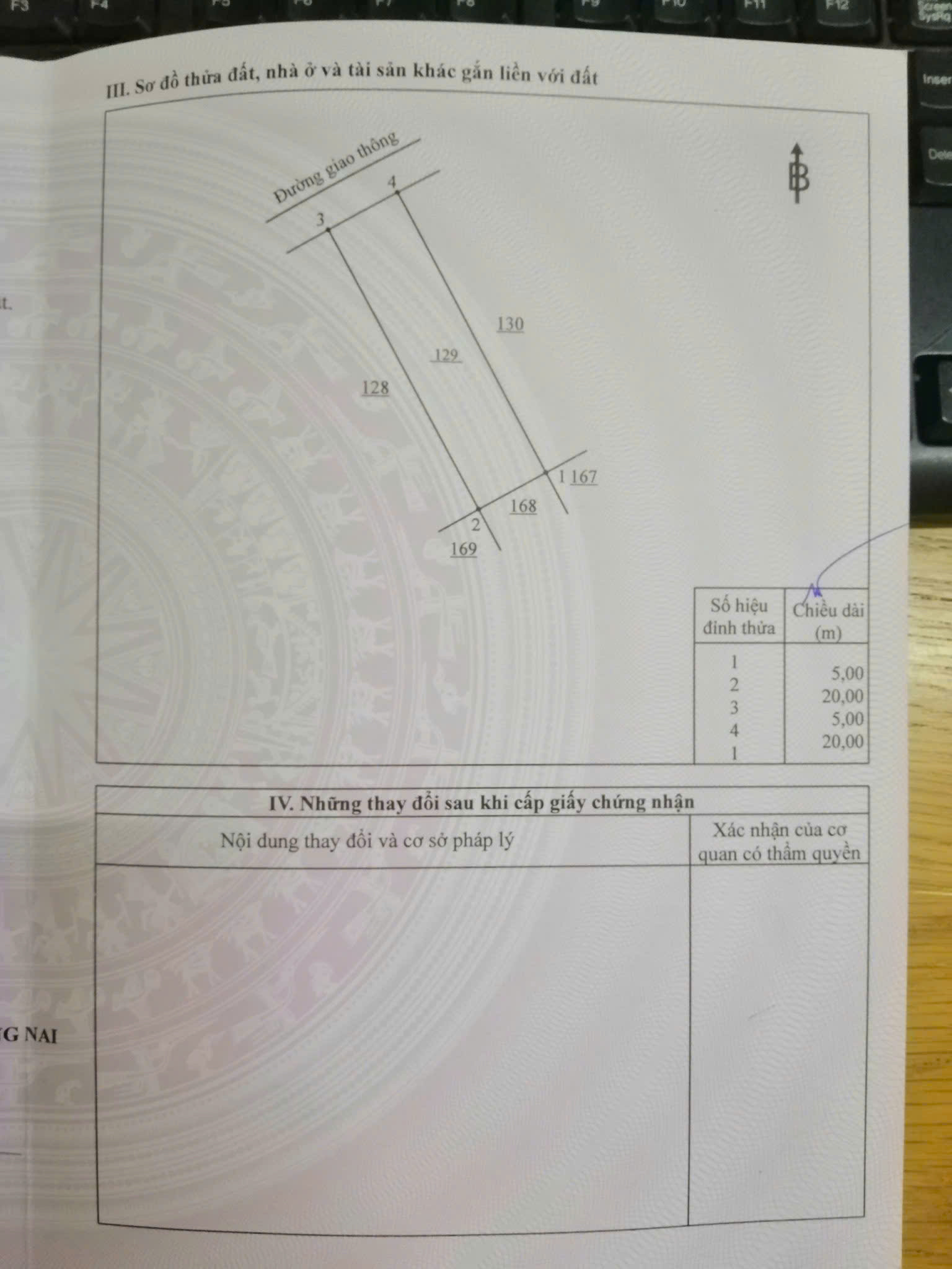 Bán đất 100m² ngang 5m giá 1.55 tỷ Xã Long Thành