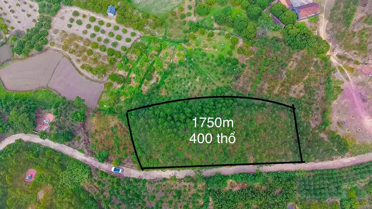 Bán đất 1750m², mặt đường bê tông 65m,  1.25 tỷ tại Xã Lục Sơn Huyện Lục Nam