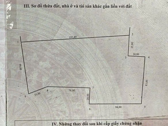 Bán đất 20000m² ngang 90m giá 1.6 tỷ tại Xã Lương Sơn