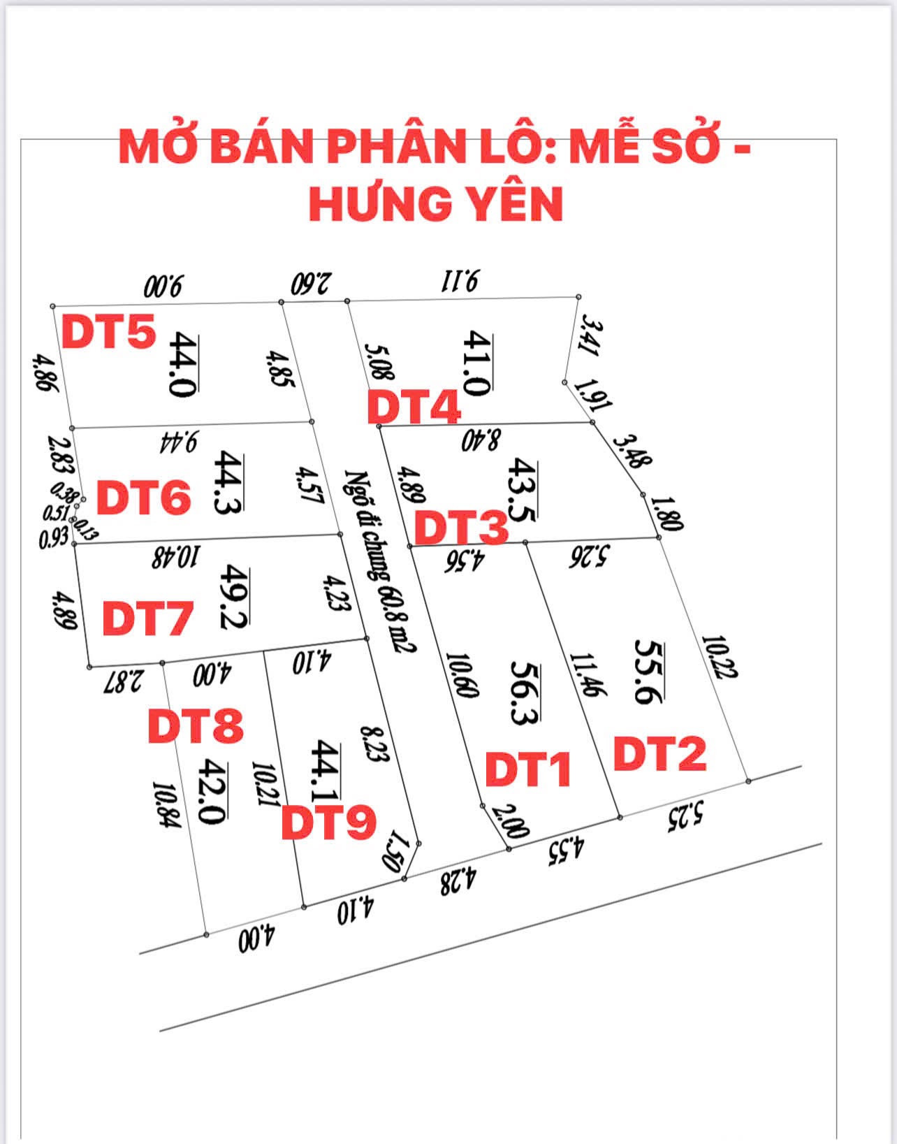 Bán Đất 41m2 có sẵn 41 m2 thổ cư giá 1.38 tỷ tại Xã Mễ Sở Huyện Văn Giang Hưng Yên