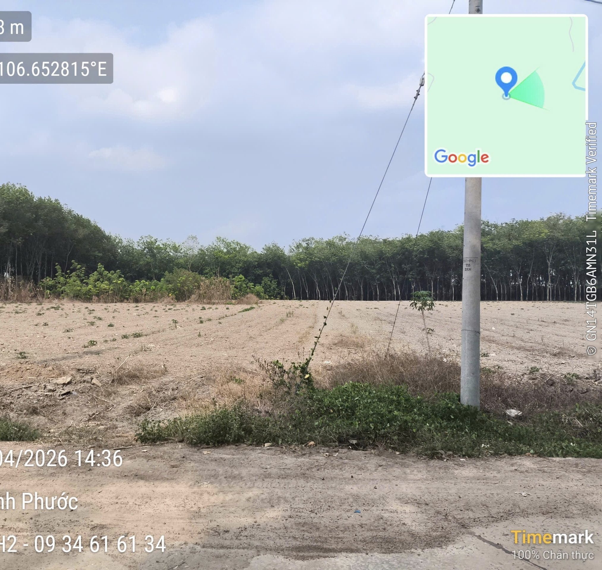 Bán Đất 39248.7m2 giá 22 tỷ tại - Chọn - Xã Minh Hưng Thị xã Chơn Thành Bình Phước
