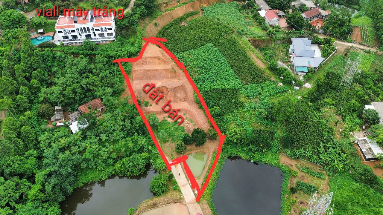 Mảnh đất nghỉ dưỡng Ba Vì view cánh đồng, view sông Đà thoáng mát