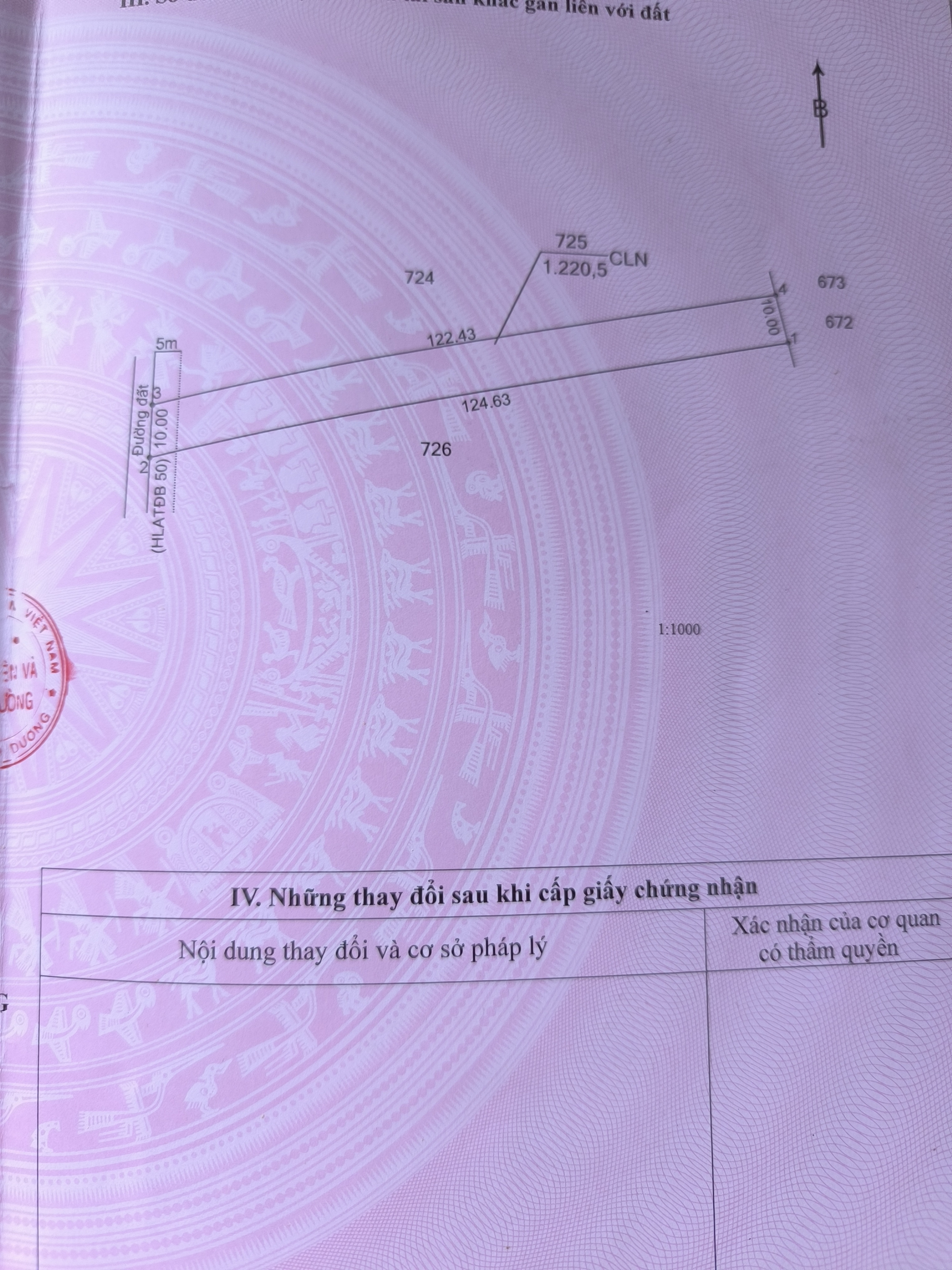 Bán đất 1220.5m² ngang 10m giá 700 triệu tại Xã Minh Thạnh còn thương lượng