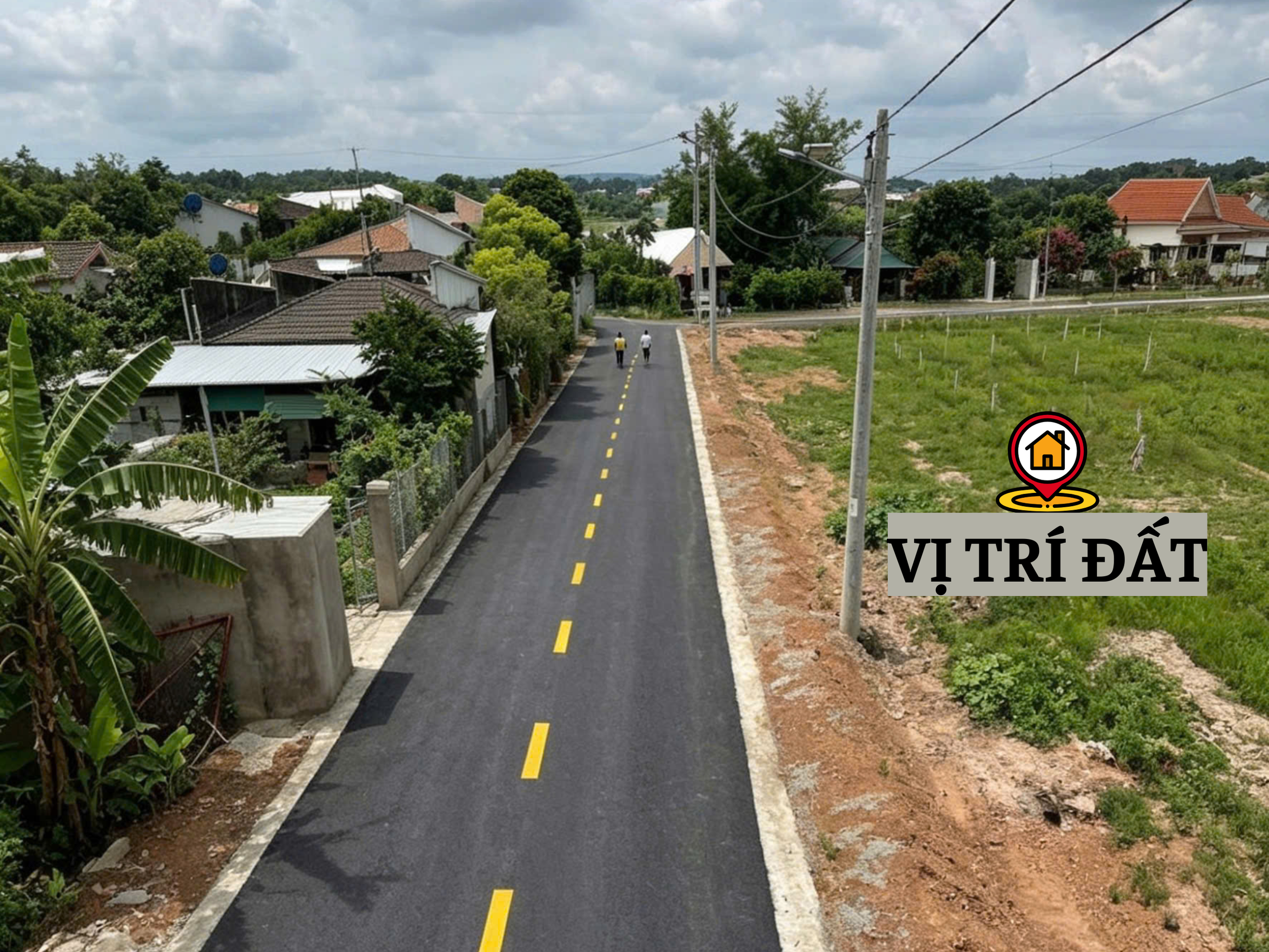 Đất liền kề chợ trường UBND Minh Thạnh Dầu Tiếng
