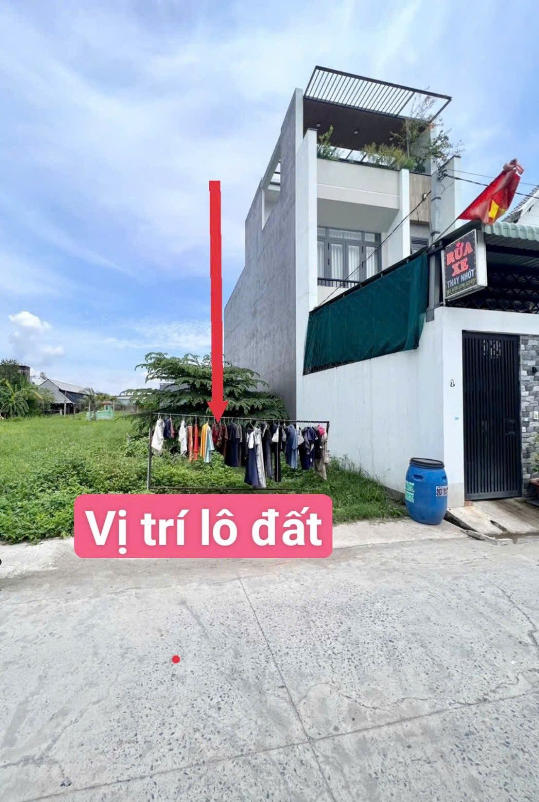 Bán đất 110m² full thổ cư ngang 5m giá 1.45 tỷ tại Xã Mỹ Hạnh