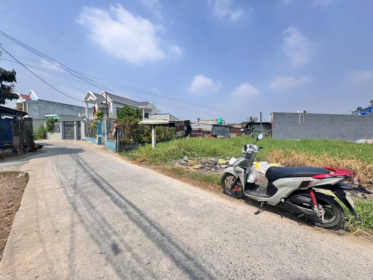Bán đất 134.5m² có sẵn 135m² thổ cư ngang 5m giá 1.35 tỷ tại Xã Mỹ Hạnh