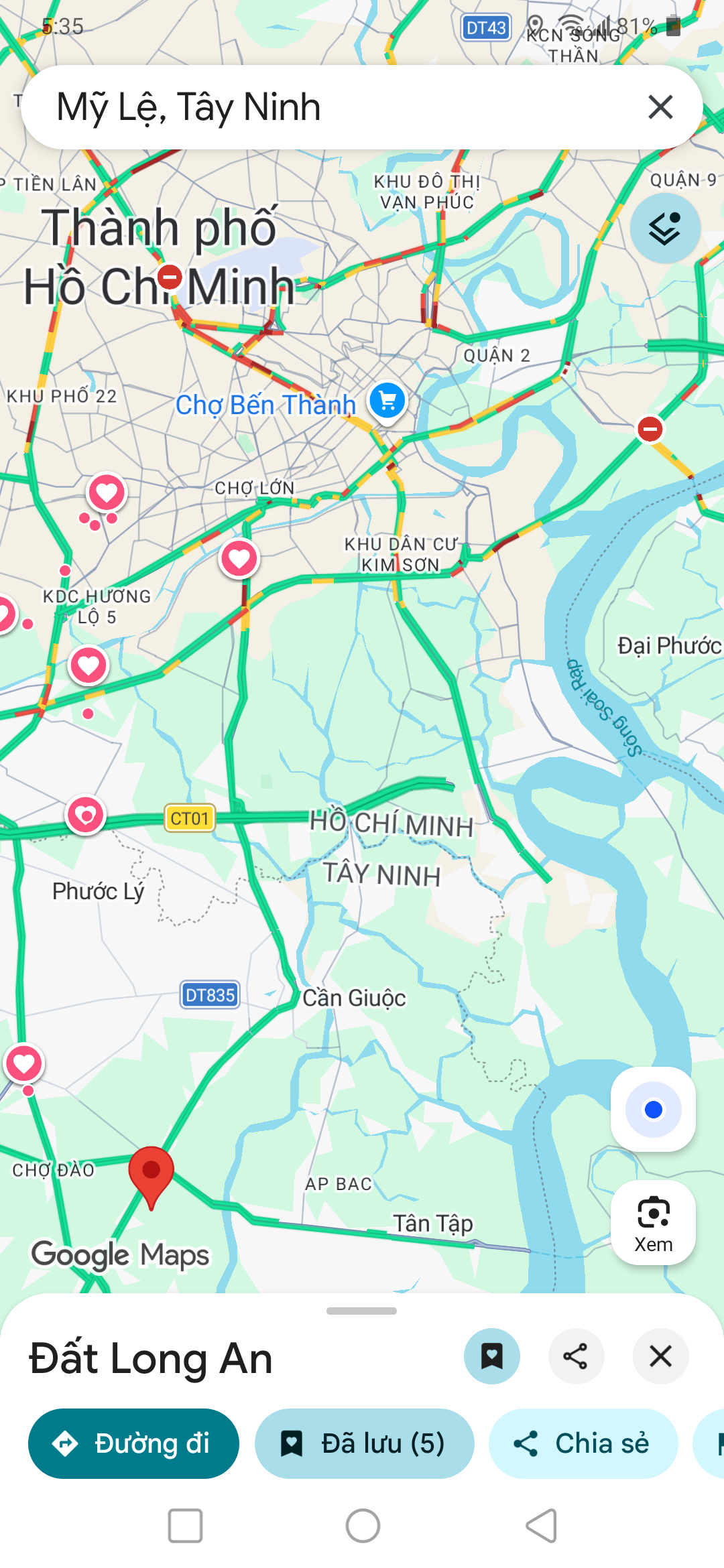 Bán đất Mỹ Lệ- Tây Ninh cách TP.HCM 14km