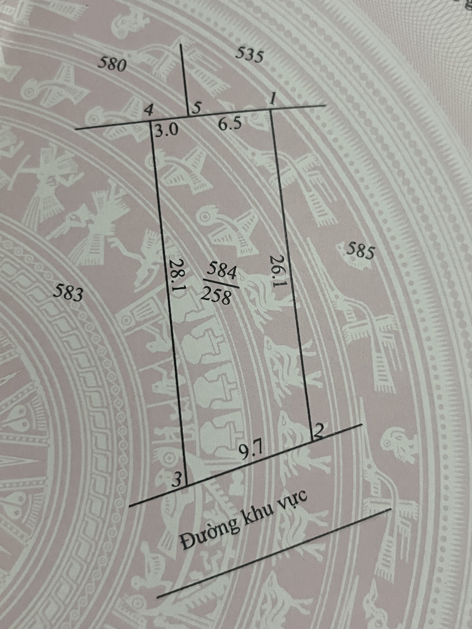 Bán đất 258m² ngang 9,7m giá 400 triệu Xã Nam Cửa Việt